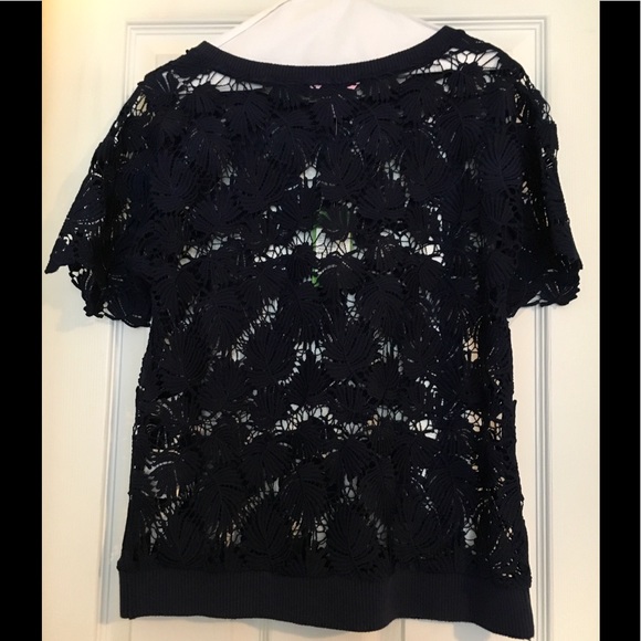🌴Lilly Pulitzer🌴NWT Kay Popover Lace Top - Picture 6 of 8